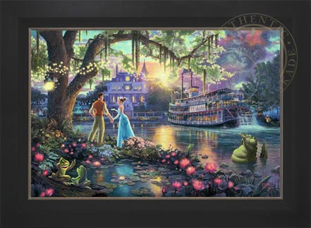 Princess and the Frog, The, by Thomas Kinkade
