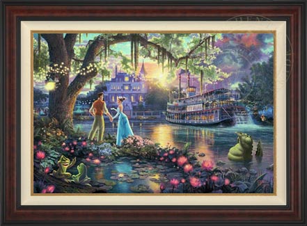 Princess and the Frog, The, by Thomas Kinkade