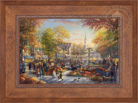 Pumpkin Festival, The, by Thomas Kinkade Studios