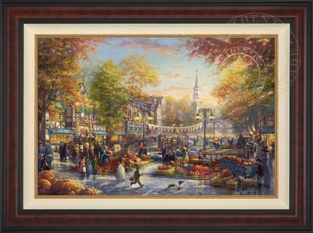 Pumpkin Festival, The, by Thomas Kinkade Studios