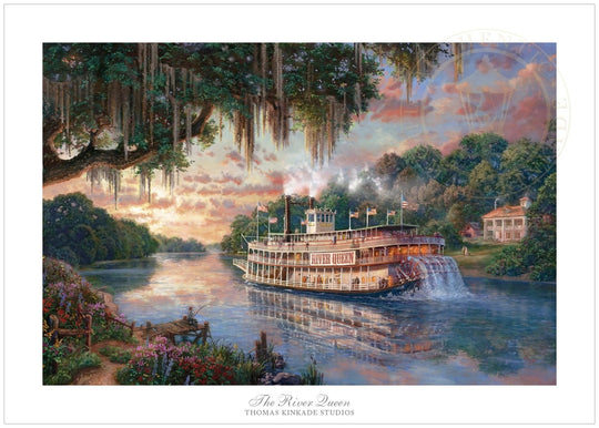 River Queen, The, - Limited Edition Art, by Thomas Kinkade Studios