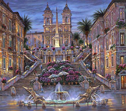 robert finale the spanish steps