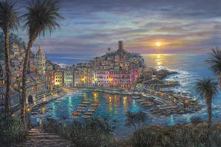 robert finale vernazza sunset