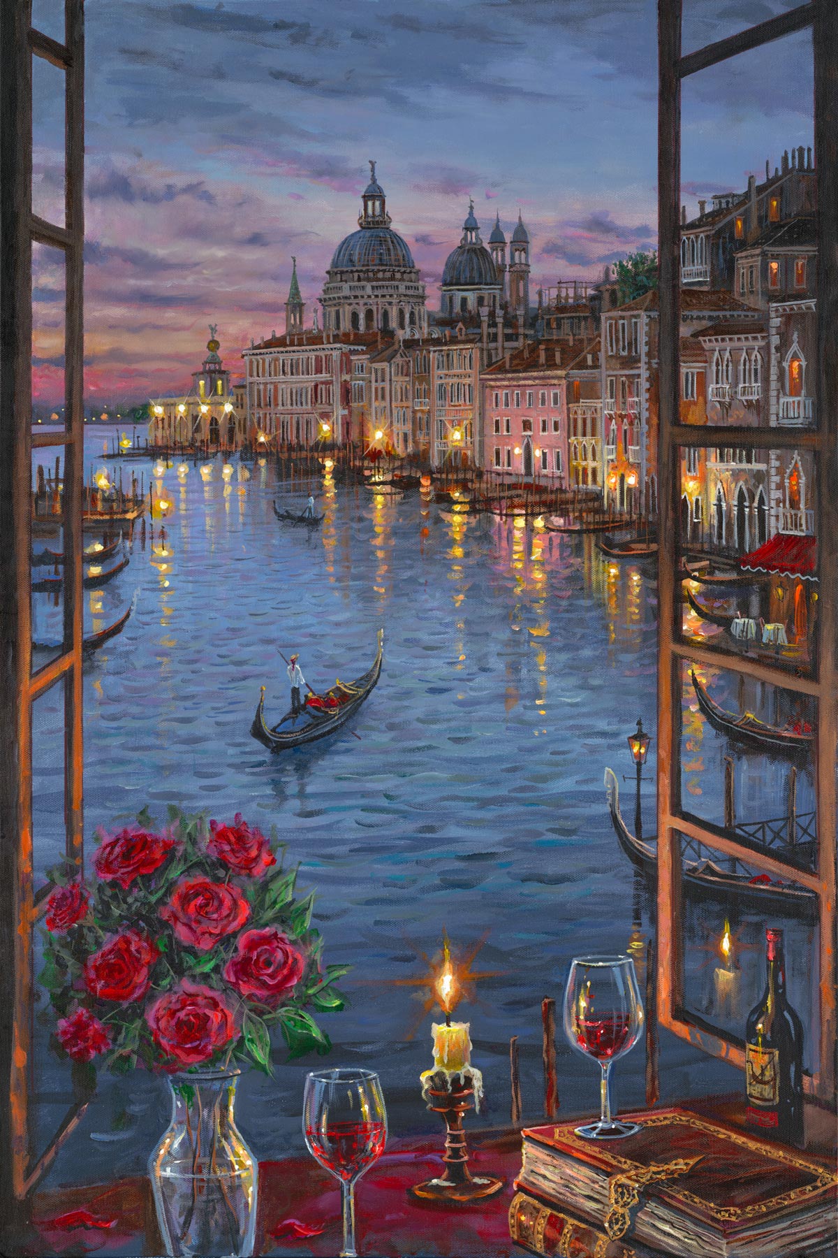 Window View, Venice by Robert Finale