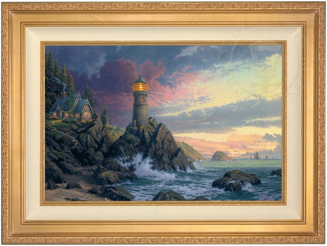 Rock of Salvation, by Thomas Kinkade