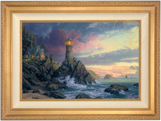 Rock of Salvation, by Thomas Kinkade