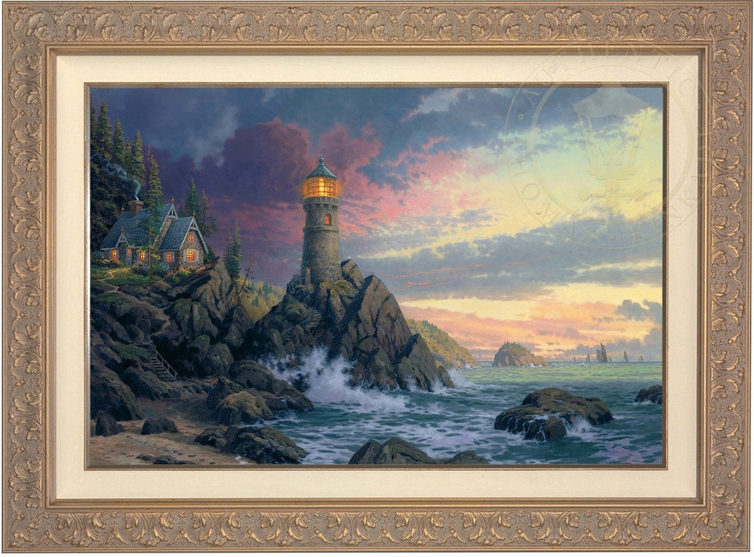 Rock of Salvation, by Thomas Kinkade
