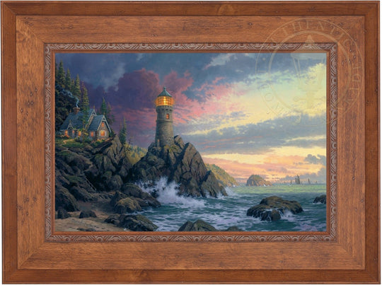 Rock of Salvation, by Thomas Kinkade
