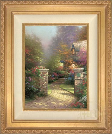 Rose Gate, by Thomas Kinkade