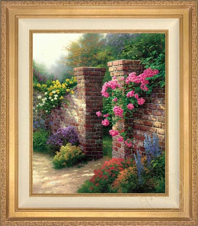 Rose Garden, The, by Thomas Kinkade