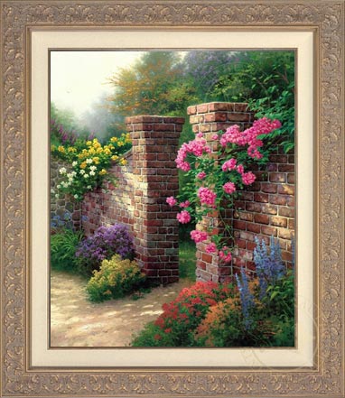 Rose Garden, The, by Thomas Kinkade