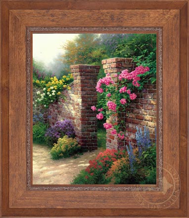 Rose Garden, The, by Thomas Kinkade