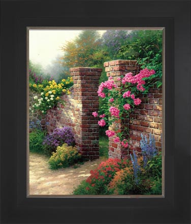 Rose Garden, The, by Thomas Kinkade