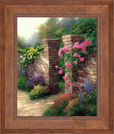 Rose Garden, The, by Thomas Kinkade