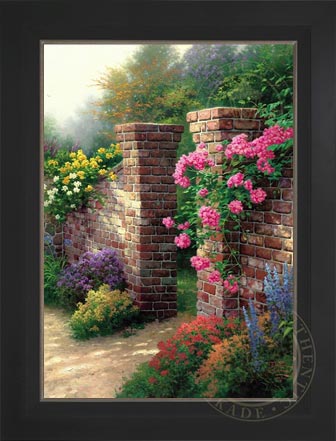 Rose Garden, The, by Thomas Kinkade