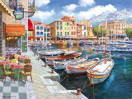 sam park cafe in cassis