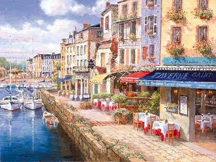sam park harbor at honfleur