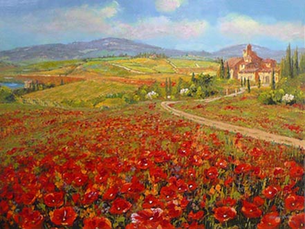 sam park tuscany summer