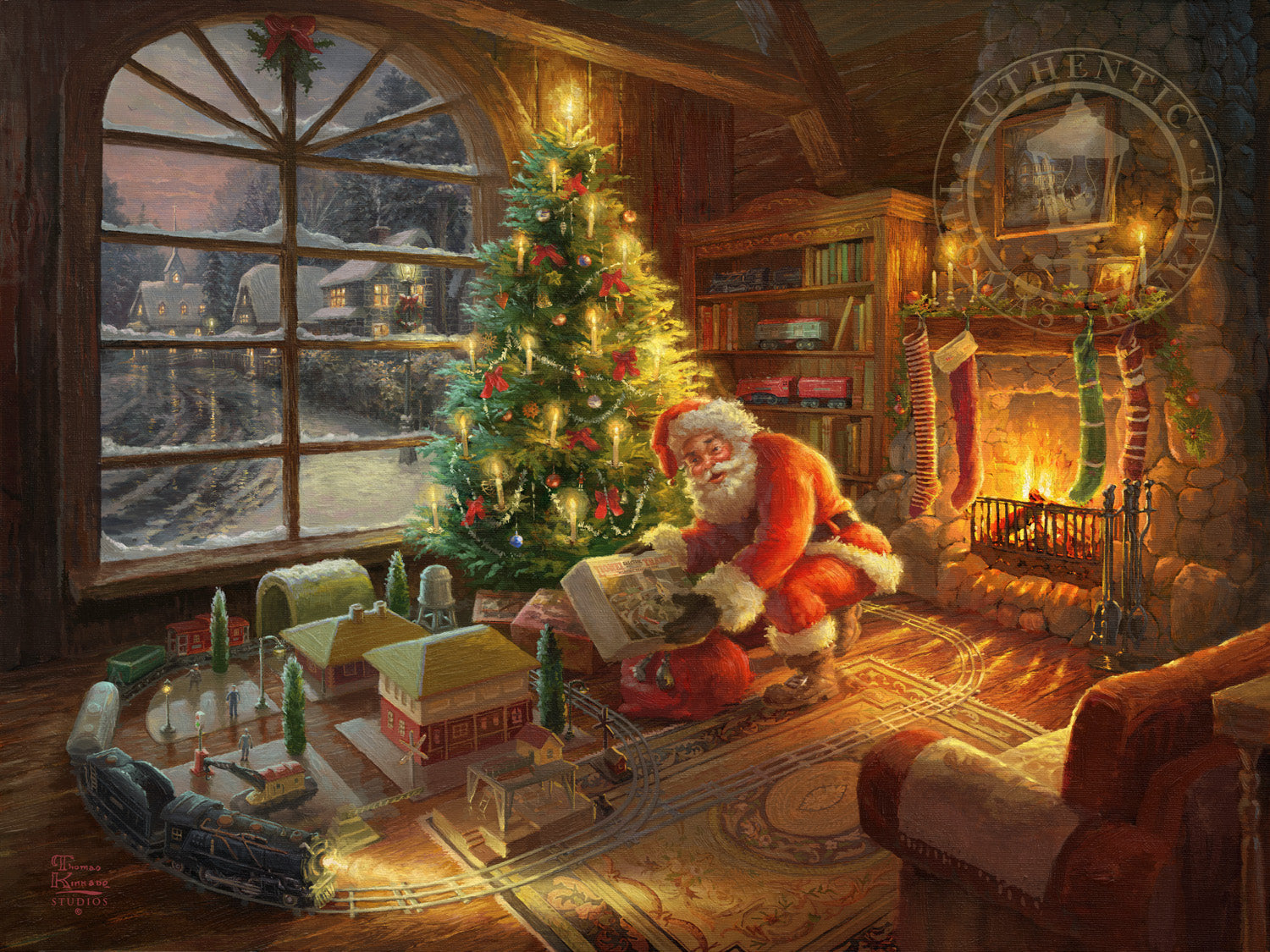 Kinkade-Santa's Special Delivery