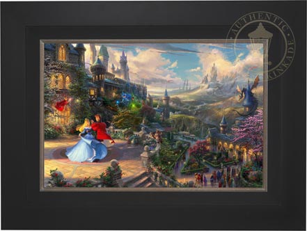 Sleeping Beauty Dancing in the Enchanted Light, by Thomas Kinkade Studios