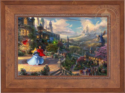 Sleeping Beauty Dancing in the Enchanted Light, by Thomas Kinkade Studios