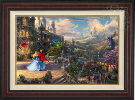 Sleeping Beauty Dancing in the Enchanted Light, by Thomas Kinkade Studios