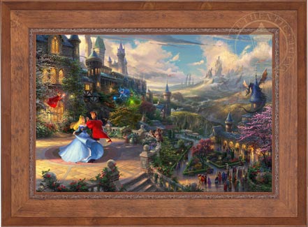 Sleeping Beauty Dancing in the Enchanted Light, by Thomas Kinkade Studios