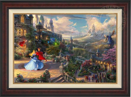 Sleeping Beauty Dancing in the Enchanted Light, by Thomas Kinkade Studios