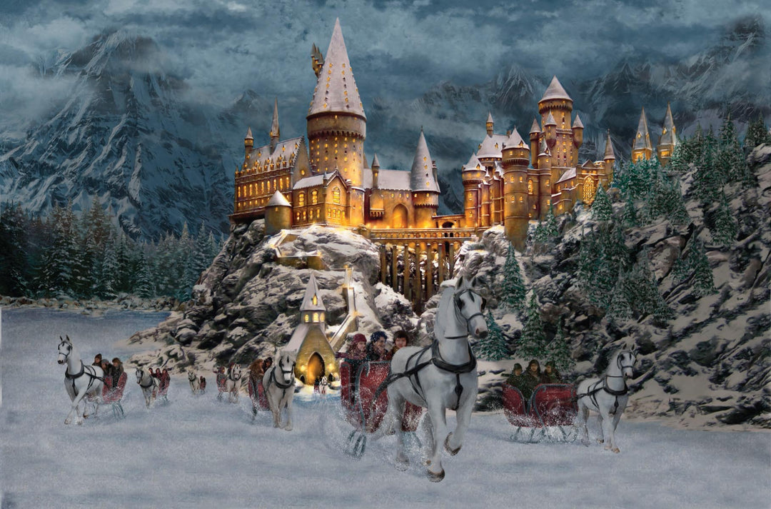 scott smith hogwarts castle in winter