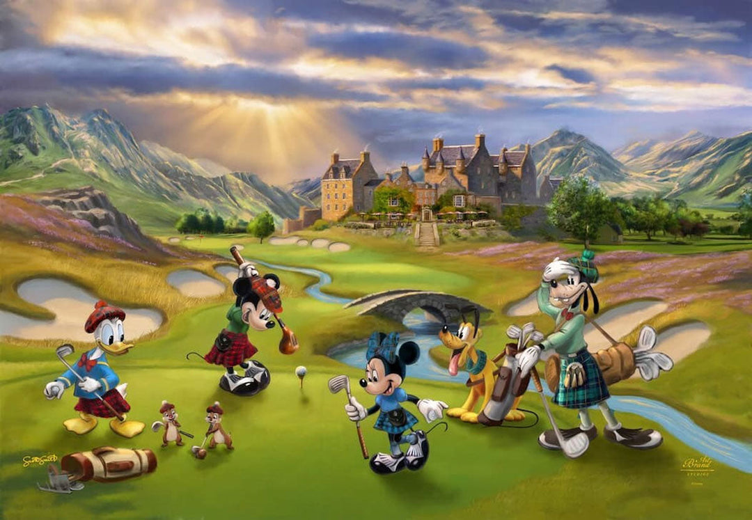 scott smith mickey minnie scottish golf outing