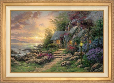 Seaside Hideaway, by Thomas Kinkade