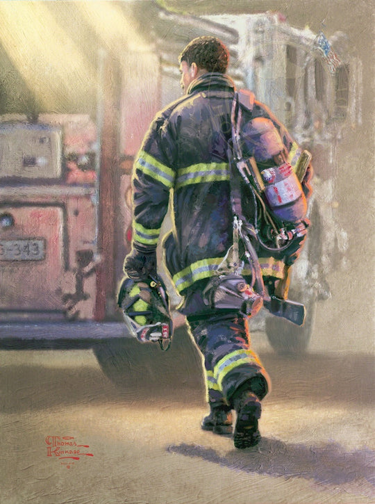 Selfless Service, by Thomas Kinkade