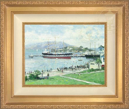 San Francisco, Alcatraz, by Thomas Kinkade