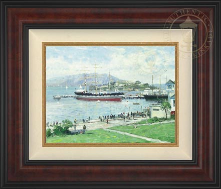 San Francisco, Alcatraz, by Thomas Kinkade