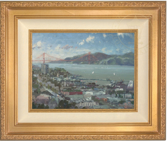 San Francisco, View from Coit Tower, by Thomas Kinkade