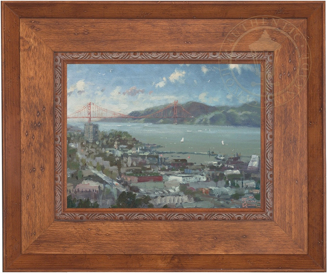 San Francisco, View from Coit Tower, by Thomas Kinkade