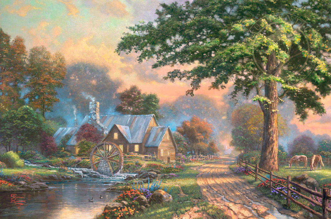 Kinkade-Simpler Times II