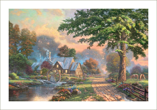 Simpler Times II, by Thomas Kinkade