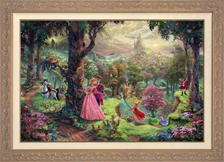 Sleeping Beauty, by Thomas Kinkade