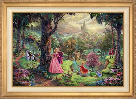 Sleeping Beauty, by Thomas Kinkade