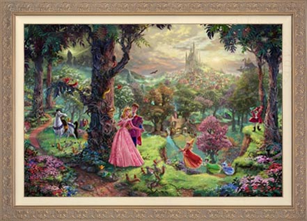 Sleeping Beauty, by Thomas Kinkade