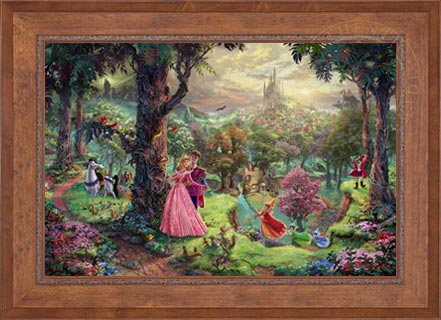 Sleeping Beauty, by Thomas Kinkade