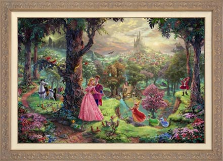 Sleeping Beauty, by Thomas Kinkade