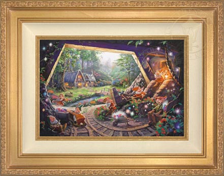 Snow White and the Seven Dwarfs, by Thomas Kinkade Studios