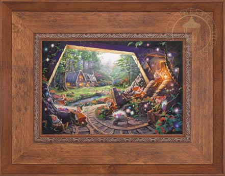 Snow White and the Seven Dwarfs, by Thomas Kinkade Studios