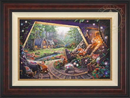 Snow White and the Seven Dwarfs, by Thomas Kinkade Studios