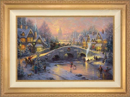 Spirit of Christmas, by Thomas Kinkade