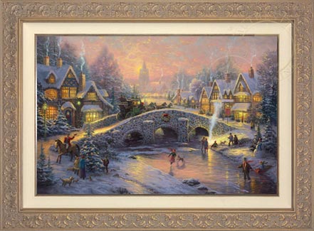 Spirit of Christmas, by Thomas Kinkade