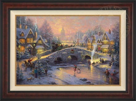 Spirit of Christmas, by Thomas Kinkade