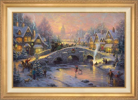Spirit of Christmas, by Thomas Kinkade